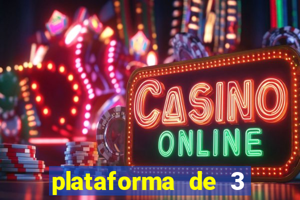 plataforma de 3 reais link